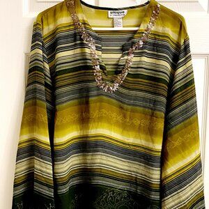 Whimsical Green Tunic